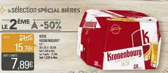 Match Bière Kronenbourg offre