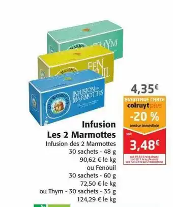 Infusion Les 3 Marmottes