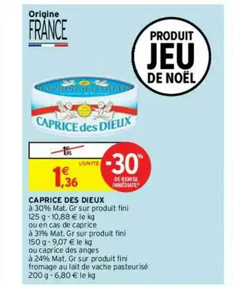 Intermarché Express Caprice Des Dieux offre