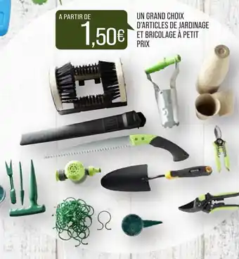 Match Un grand choix d'articles de jardinage offre