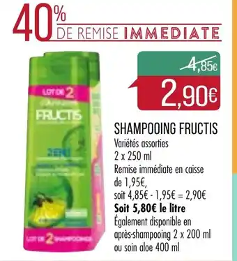 Match Shampooing Fructis offre