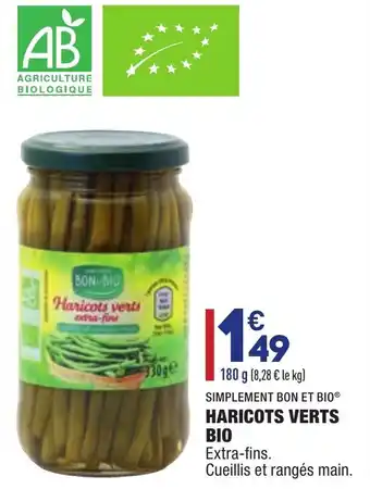 ALDI Haricots verts bio offre