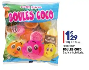 ALDI Boules coco offre