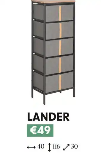 Meubles Crack Lander offre