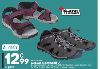 ALDI Sandales de randonnée offre