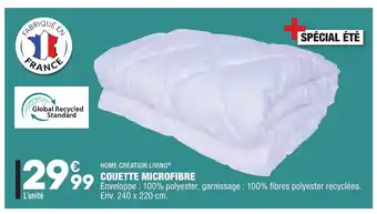 ALDI Couette microfibre offre