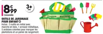 ALDI Outils de jardinage pour enfant offre