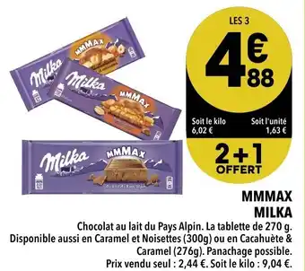Supeco Mmmax milka offre