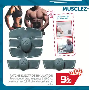 Patchs électrostimulation