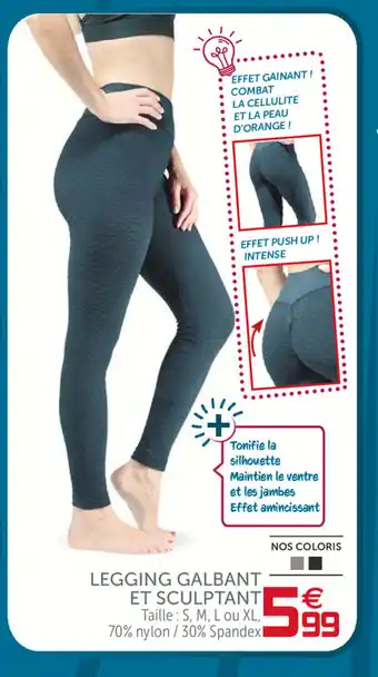 Legging galbant et sculptant