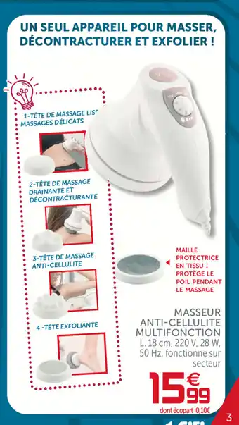 Masseur anti-cellulite multifonction