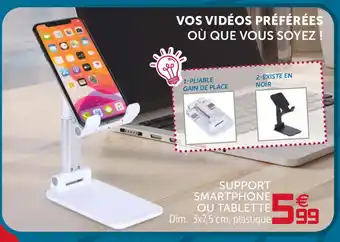 Gifi Support smartphone ou tablette offre