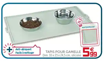 Gifi Tapis pour gamelle offre