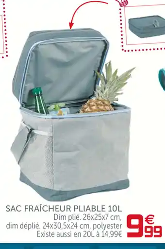 Sac fraîcheur pliable 10L