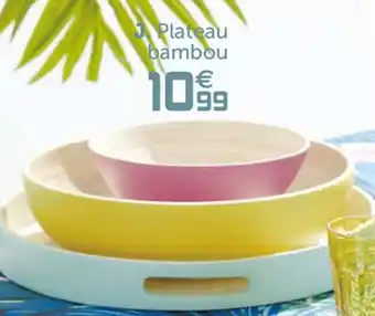 Gifi Plateau bambou offre