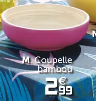 Gifi Coupelle bambou offre