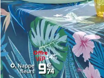 Gifi Nappe fleurs offre