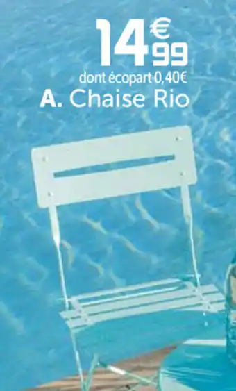 Gifi Chaise Rio offre