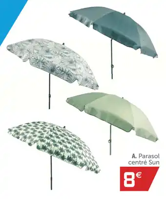 Gifi Parasol centre Sun offre