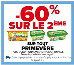 Carrefour PRIMEVÈRE Sur tout offre