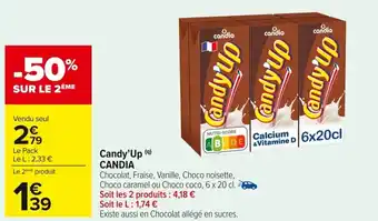 Carrefour CANDIA Candy'Up offre