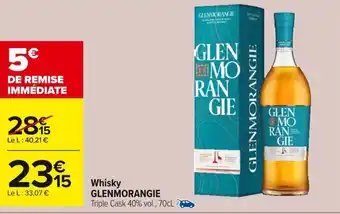 Carrefour GLENMORANGIE Whisky offre