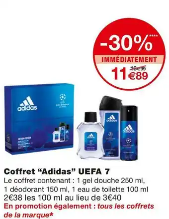 Adidas coffret uefa 7