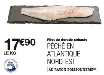 Monoprix Filet de dorade sébaste offre