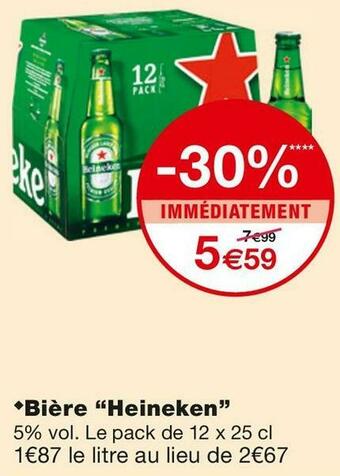 Heineken bière