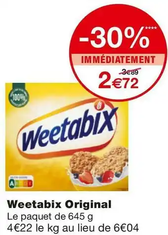 Weetabix original weetabix original