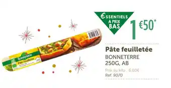 L'Eau Vive Bonneterre pâte feuilletée offre