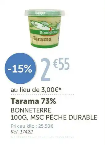 Bonneterre tarama 73%