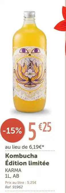Karma kombucha édition limitée