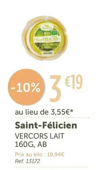 Vercors lait saint-félicien