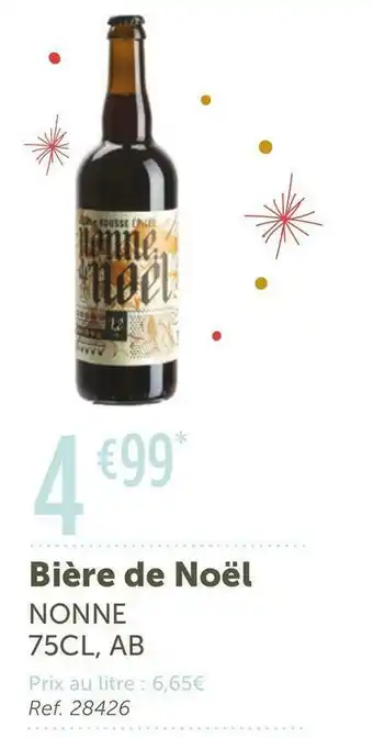 Nonne bière de noël