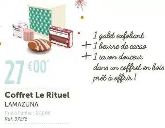 Lamazuna coffret le rituel