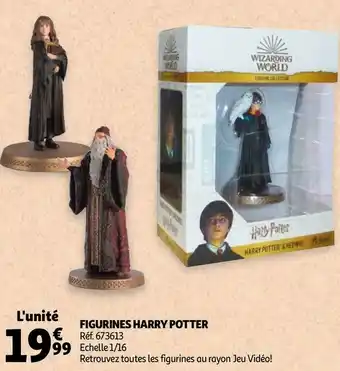 Auchan Figurines harry potter offre
