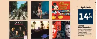 Vinyles incontournables