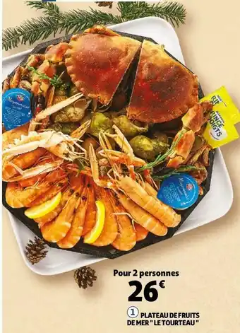 Auchan Plateau de fruits de mer " le tourteau " offre