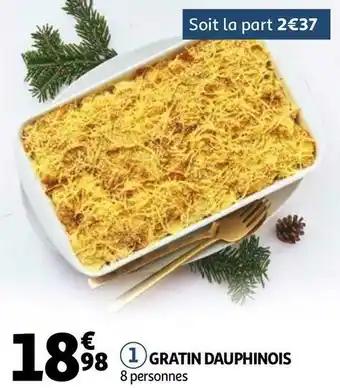 Auchan Gratin dauphinois offre