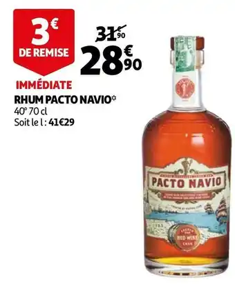 Pacto navio rhum