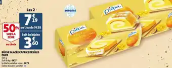 Auchan Pilpa bûche glacée caprice des îles offre