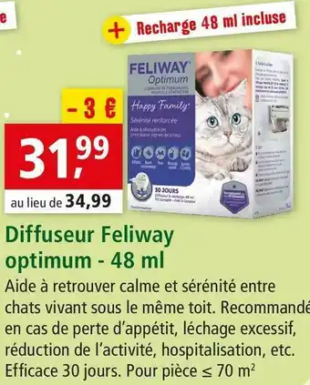 Diffuseur feliway optimum