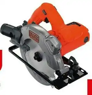 Mr Bricolage Scie circulaire cs1250lka-qs black+decker offre