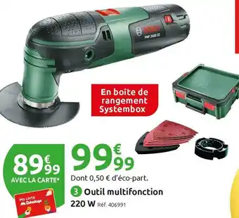 Mr Bricolage Bosch outil multifonction pmf 2000 ce offre