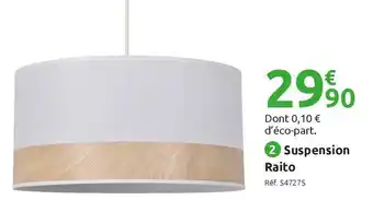 Mr Bricolage Suspension raito offre