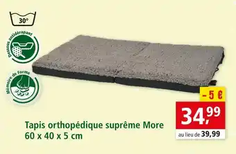 Maxi Zoo Tapis orthopédique suprême more offre
