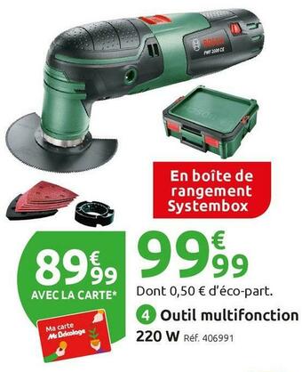 Mr Bricolage Bosch outil multifonction pmf 2000 ce offre