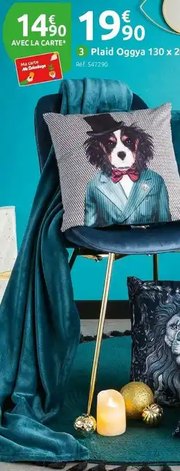 Mr Bricolage Plaid oggya offre