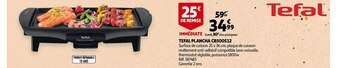 Auchan Tefal plancha cb500512 offre